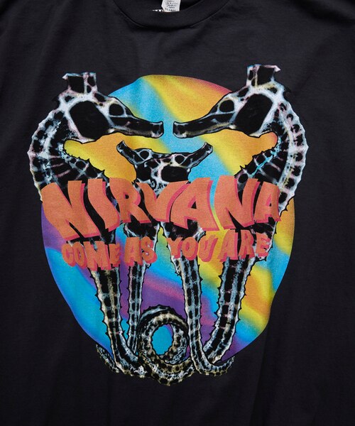 NIRVANA COME AS YOU ARE クルーネック バンドTシャツ｜フリークス 