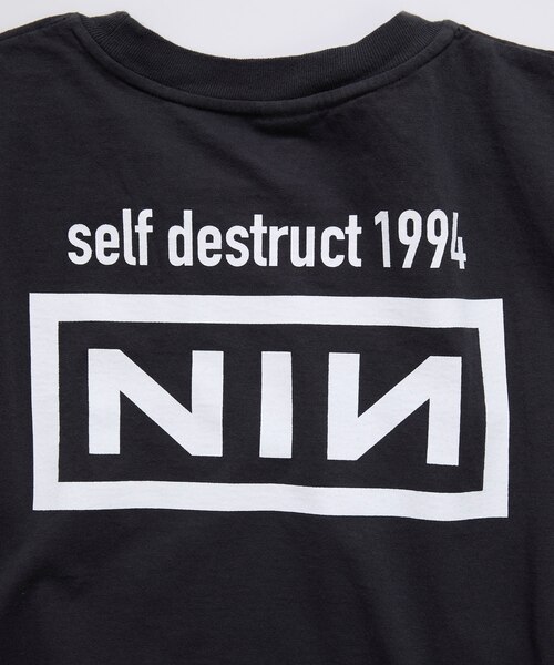 NIN SELF DESTRUCT 1994 クルーネック バンドTシャツ｜フリークス