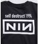NIN SELF DESTRUCT 1994 クルーネック バンドTシャツ