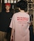 別注 ビッグシルエット ロゴバックプリント ポケットTシャツ 【限定展開】