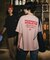 別注 ビッグシルエット ロゴバックプリント ポケットTシャツ 【限定展開】