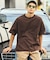 AIRDRY HIGH TECHYARN 7.7オンス ビックシルエット クルーネック ポケットTシャツ 吸水速乾 遮熱性