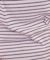 コットンモダール クルーネック ボーダーTシャツ