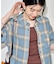 カラミコットン チェック 半袖シャツ＜セットアップ対応＞