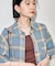カラミコットン チェック 半袖シャツ＜セットアップ対応＞
