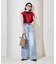 コットンモダール ボトルネックノースリーブTシャツ