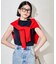 コットンモダール ボトルネックノースリーブTシャツ