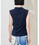 コットンモダール ボトルネックノースリーブTシャツ