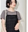 【セットアイテム】レースキャミソール レイヤード Tシャツ