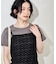 【セットアイテム】レースキャミソール レイヤード Tシャツ