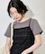 【セットアイテム】レースキャミソール レイヤード Tシャツ