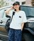 別注 裾スピンドル ヘンリーネックTシャツ