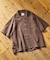 AUSTRALIAN COTTON オープンカラー チェックシャツ ショートスリーブ