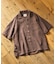 AUSTRALIAN COTTON オープンカラー チェックシャツ ショートスリーブ