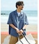 AUSTRALIAN COTTON オープンカラー チェックシャツ ショートスリーブ