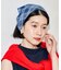 シアー三角 ヘアバンド