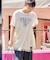 レースキャミ ドッキングTシャツ