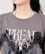 レースキャミ ドッキングTシャツ