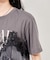 レースキャミ ドッキングTシャツ