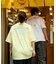 ホープ軒本舗×FREAK'S STORE 別注 ビッグシルエット バックプリント クルーネックTシャツ 【限定展開】