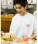 ホープ軒本舗×FREAK'S STORE 別注 ビッグシルエット バックプリント クルーネックTシャツ 【限定展開】