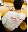 ホープ軒本舗×FREAK'S STORE 別注 ビッグシルエット バックプリント クルーネックTシャツ 【限定展開】