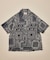 インド製 リラックスフィット ペイズリー柄プリント オープンカラーシャツ ショートスリーブ バンダナ柄
