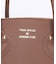 EMBOSSED LEATHER BELTED TOTE S
