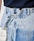 シンチバックデニムパンツ
