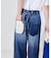 シンチバックデニムパンツ