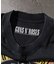 【EXCLUSIVE】GUNS N ROSES ガンズ アンド ローゼス フロントプリント クルーネック Tシャツ
