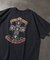 【EXCLUSIVE】GUNS N ROSES ガンズ アンド ローゼス フロントプリント クルーネック Tシャツ