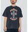 【EXCLUSIVE】GUNS N ROSES ガンズ アンド ローゼス フロントプリント クルーネック Tシャツ