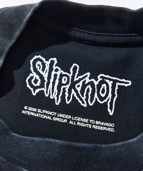 EXCLUSIVE】ヴィンテージライク Slipknot グラフィックTシャツ 