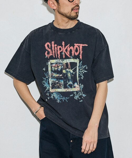 EXCLUSIVE】ヴィンテージライク Slipknot グラフィックTシャツ