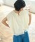 インド レイヤード ノースリーブ ショートシャツ