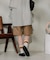 別注 紐付き タックハーフパンツ
