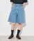 別注 紐付き タックハーフパンツ