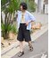 別注 紐付き タックハーフパンツ