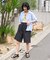 別注 紐付き タックハーフパンツ