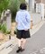 別注 紐付き タックハーフパンツ