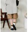 別注 紐付き タックハーフパンツ