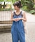 別注 LOOSE FRILL OVERALL