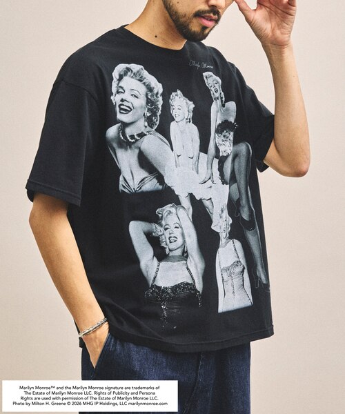 マリリンモンロー 集合アート Tシャツ｜フリークスストアの通販｜&mall