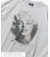 マリリンモンロー フェイスクラック フォト Tシャツ