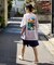 Coleman×matsui×FREAK'S STORE 別注 バックプリント クルーネックTシャツ/Camping Joy