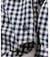 ギンガムチェック ロングスリーブ BDシャツ/ワンウォッシュ