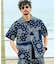 HAV-A-HANK×FREAK'S STORE/ハバハンク 別注 バンダナ柄 S/Sオープンカラーシャツ