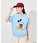 【MICKEY MOUSE】ヴィンテージライク 半袖 プリントスウェット