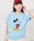 【MICKEY MOUSE】ヴィンテージライク 半袖 プリントスウェット